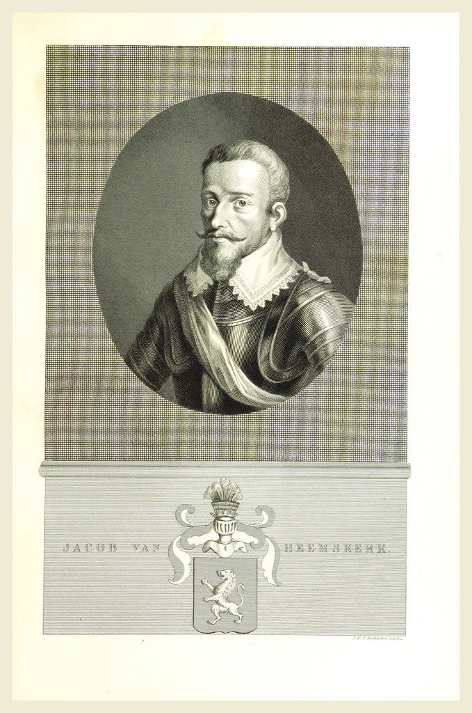 Detail of Dutch History, Jacob van Heemskerk by Reckleben by Anonymous