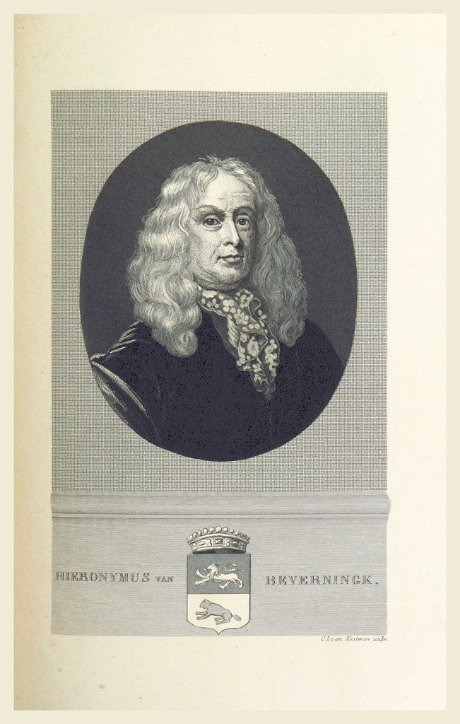 Detail of Dutch history Hieronymus van Beverningk by Anonymous