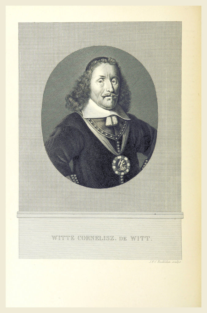 Detail of Dutch History Witte Cornelisz. de Witt by Anonymous