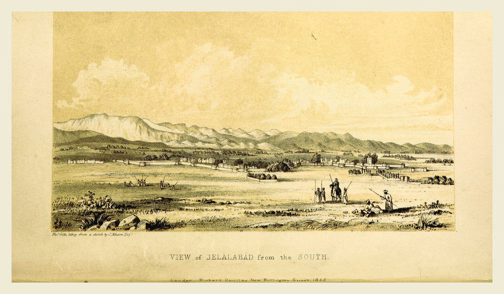 Detail of Jelalabad, Narrative of various Journeys in Balochistan, Afghanistan, and the Punjab by Anonymous