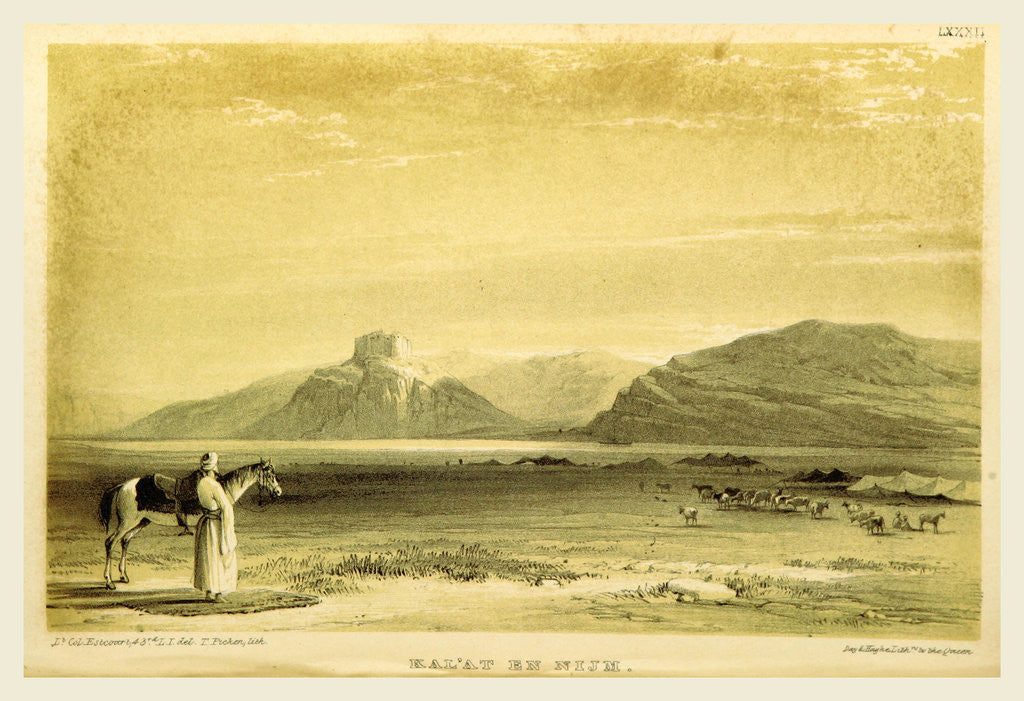 Detail of Ka'at En Nijm, Narrative of the Euphrates Expedition during the years 1835-1837 by Anonymous