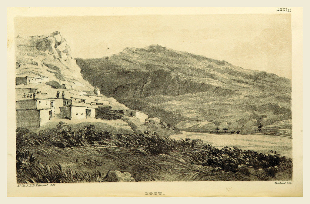 Detail of Zozu, Narrative of the Euphrates Expedition carried on by Order of the British Government during the years 1835, 1836, and 1837 by Anonymous