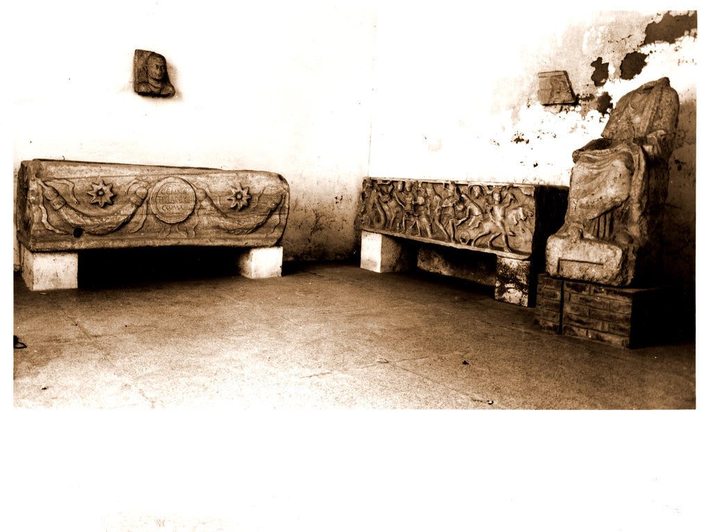 Detail of Campania Caserta Capua Museo Campano by Anonymous