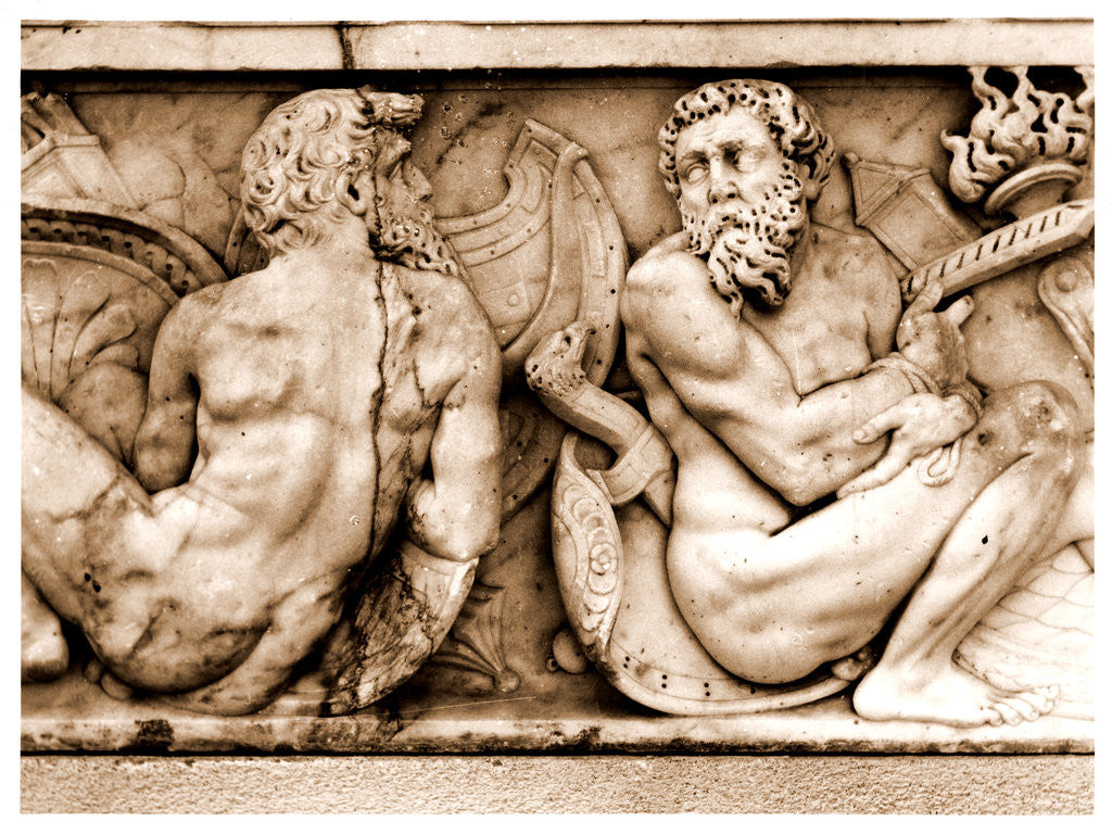 Detail of Campania Caserta Capua Museo Campano by Anonymous