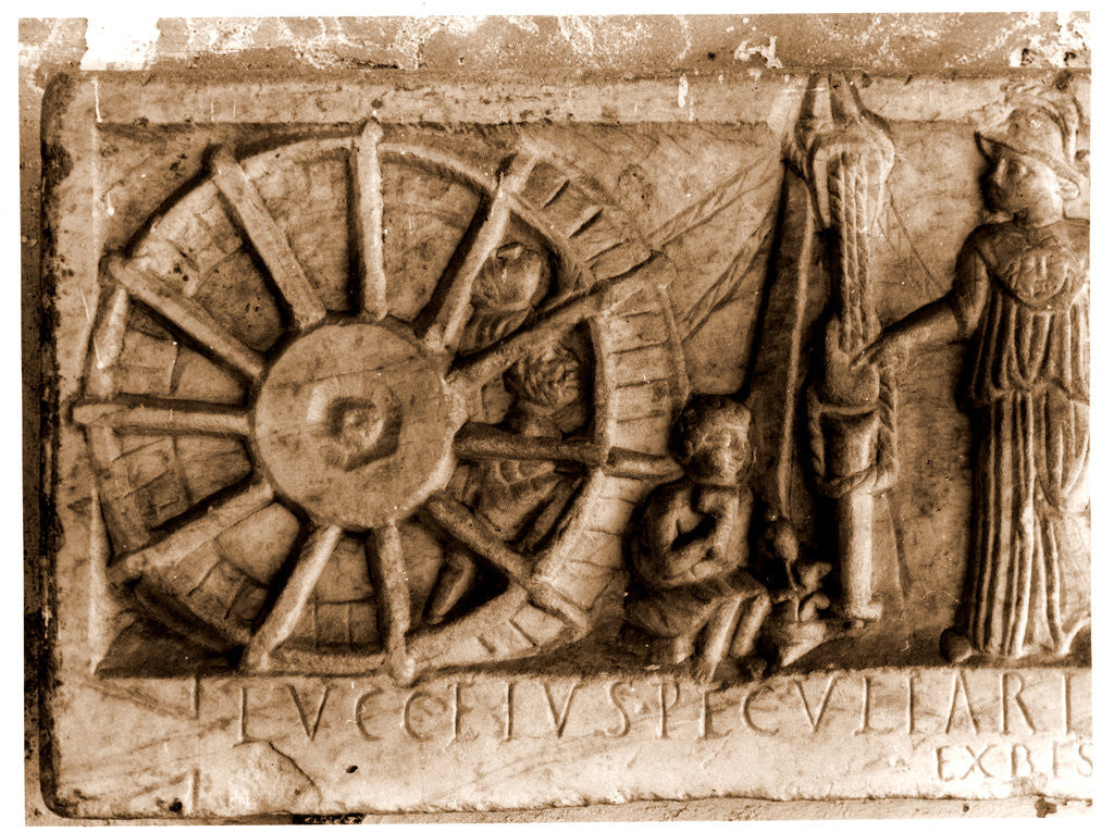 Detail of Campania Caserta Capua Museo Campano by Anonymous