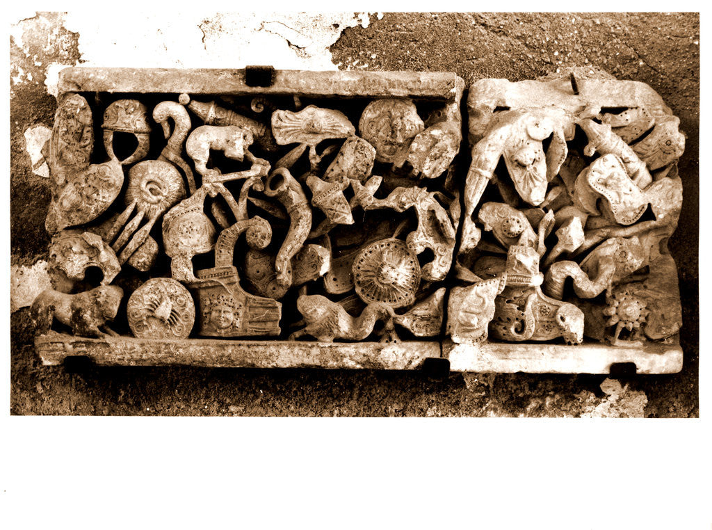 Detail of Campania Caserta Capua Museo Campano by Anonymous