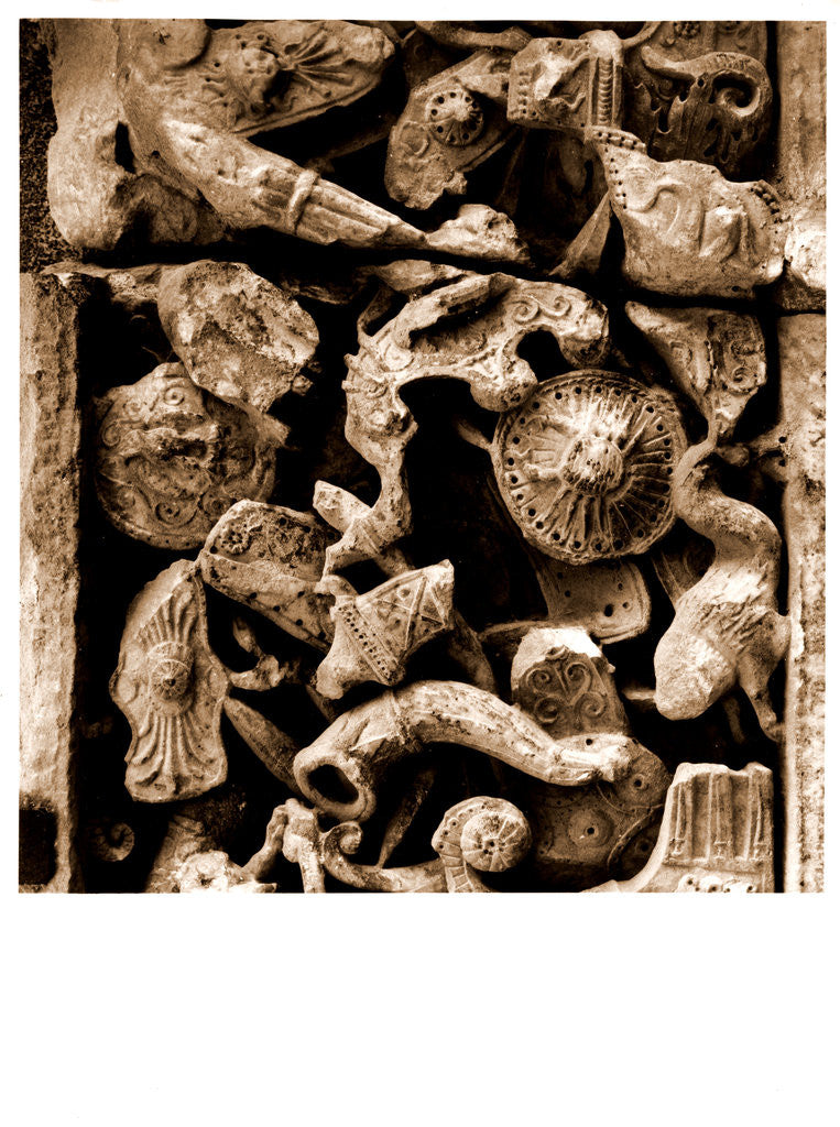 Detail of Campania Caserta Capua Museo Campano by Anonymous