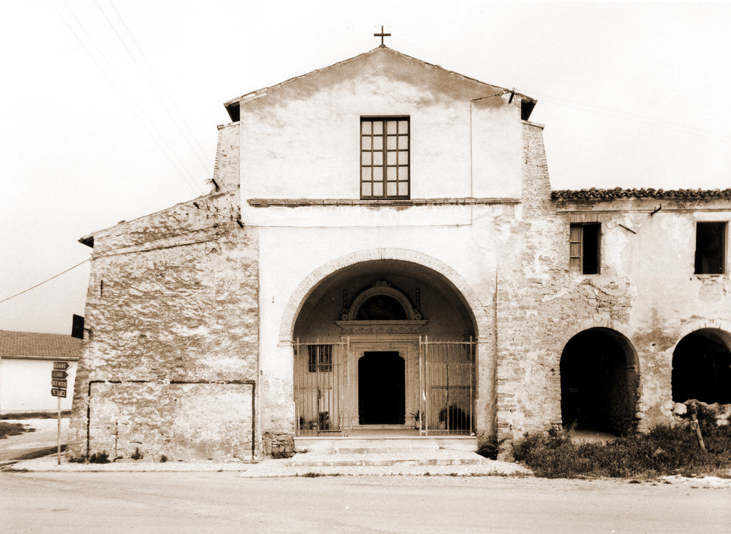 Detail of Madonna delle Grazie, Alanno, Abruzzo by Anonymous