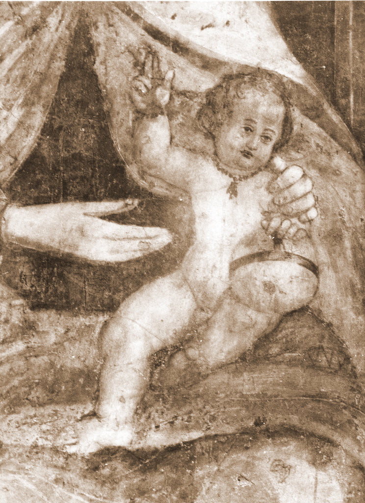 Detail of Madonna delle Grazie, Alanno, Abruzzo by Anonymous