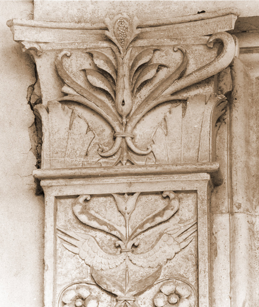 Detail of Madonna delle Grazie, Alanno, Abruzzo by Anonymous