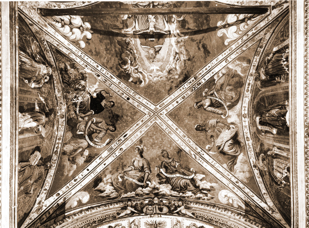 Detail of Madonna delle Grazie, Alanno, Abruzzo by Anonymous