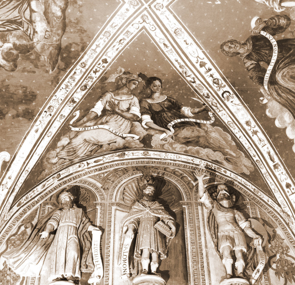 Detail of Madonna delle Grazie, Alanno, Abruzzo by Anonymous