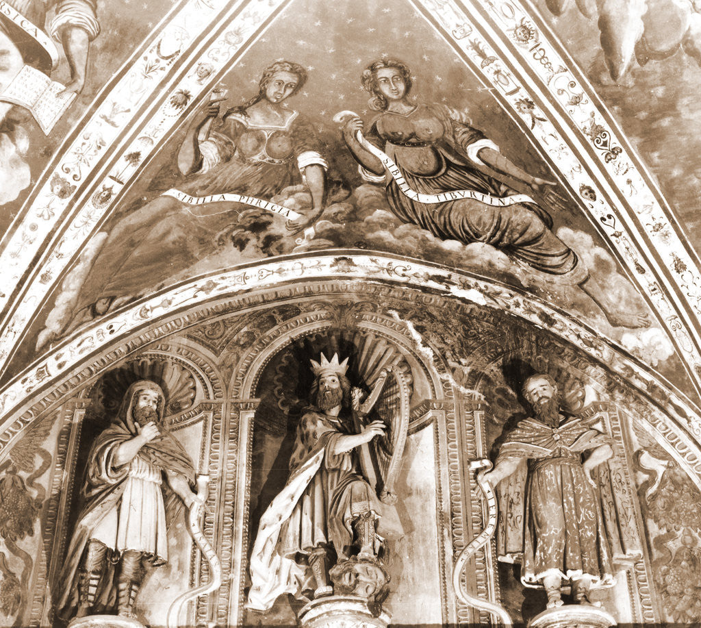 Detail of Madonna delle Grazie, Alanno, Abruzzo by Anonymous