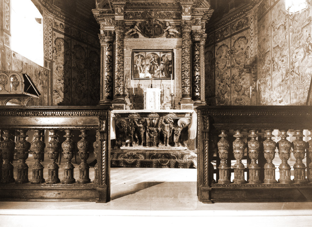 Detail of Madonna delle Grazie, Alanno, Abruzzo by Anonymous