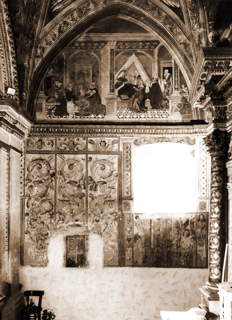 Detail of Madonna delle Grazie, Alanno, Abruzzo by Anonymous
