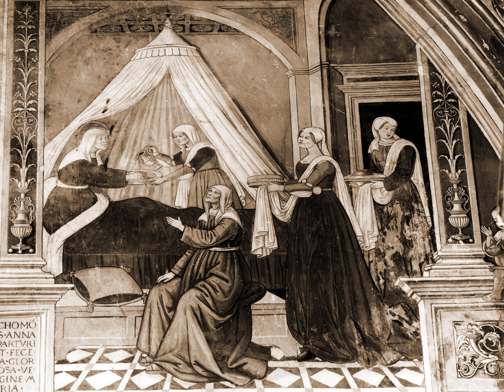 Detail of Madonna delle Grazie, Alanno, Abruzzo by Anonymous