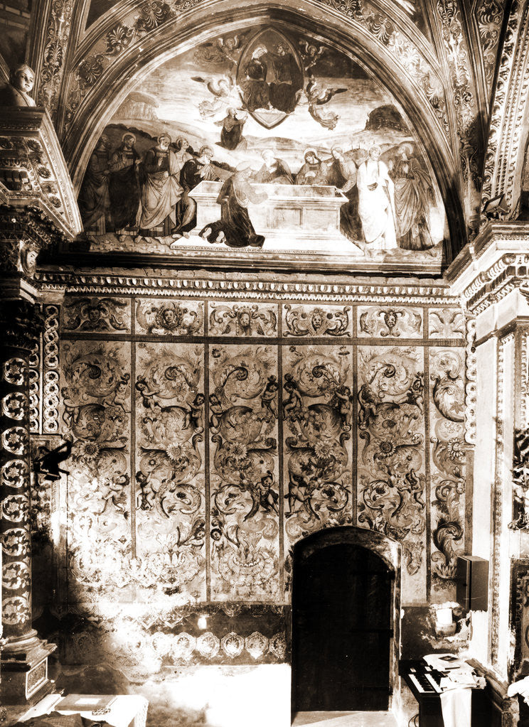 Detail of Madonna delle Grazie, Alanno, Abruzzo by Anonymous