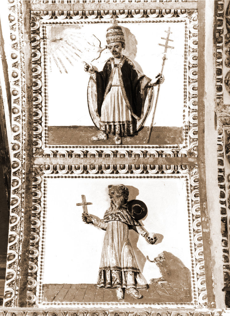Detail of Madonna delle Grazie, Alanno, Abruzzo by Anonymous