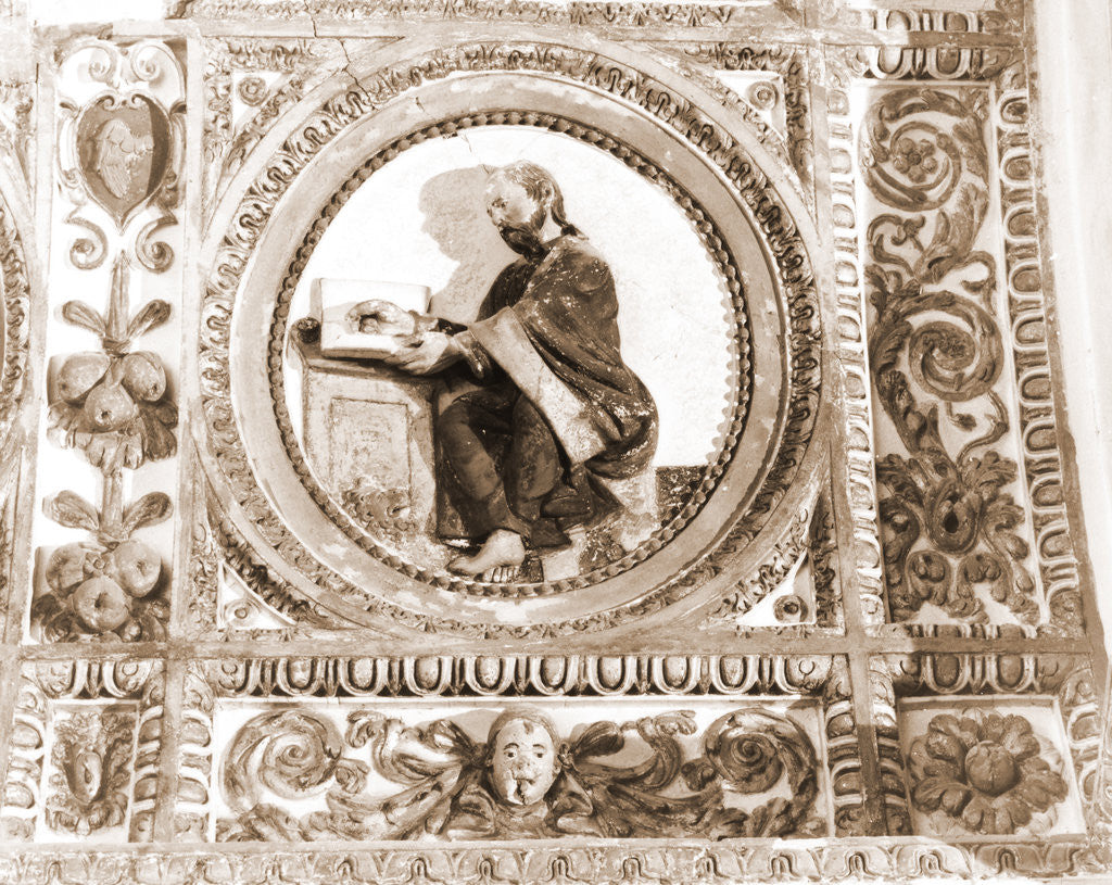 Detail of Madonna delle Grazie, Alanno, Abruzzo by Anonymous