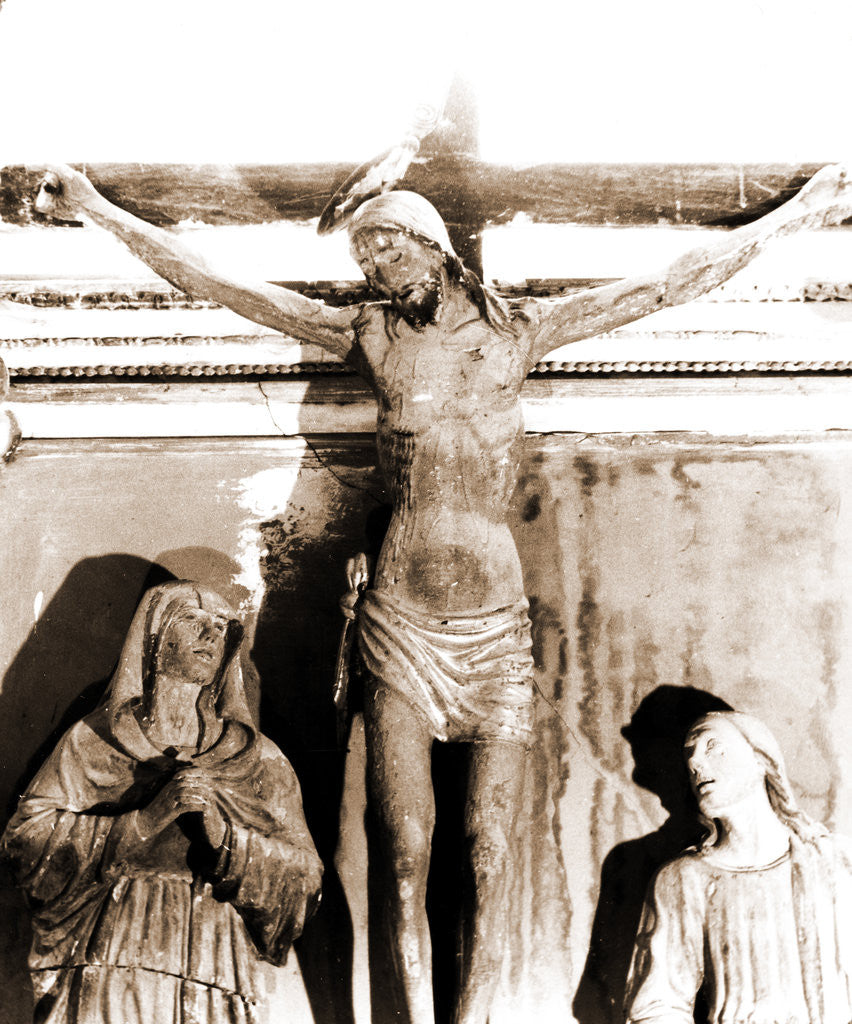 Detail of Madonna delle Grazie, Alanno, Abruzzo by Anonymous