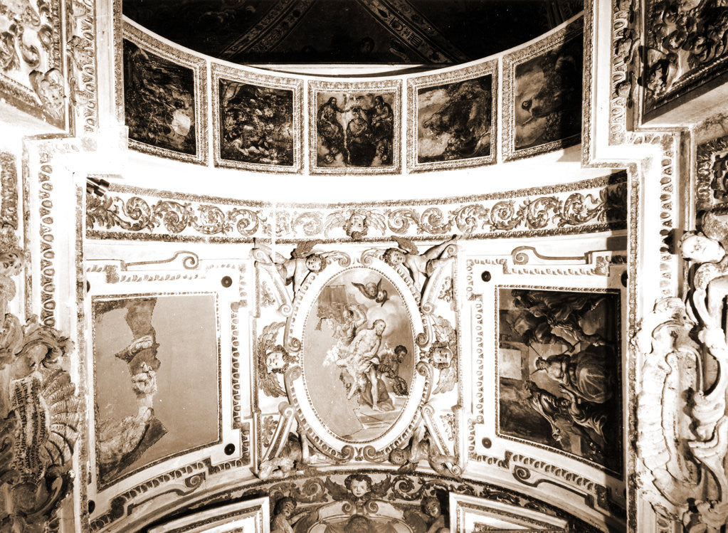 Detail of Madonna delle Grazie, Alanno, Abruzzo by Anonymous
