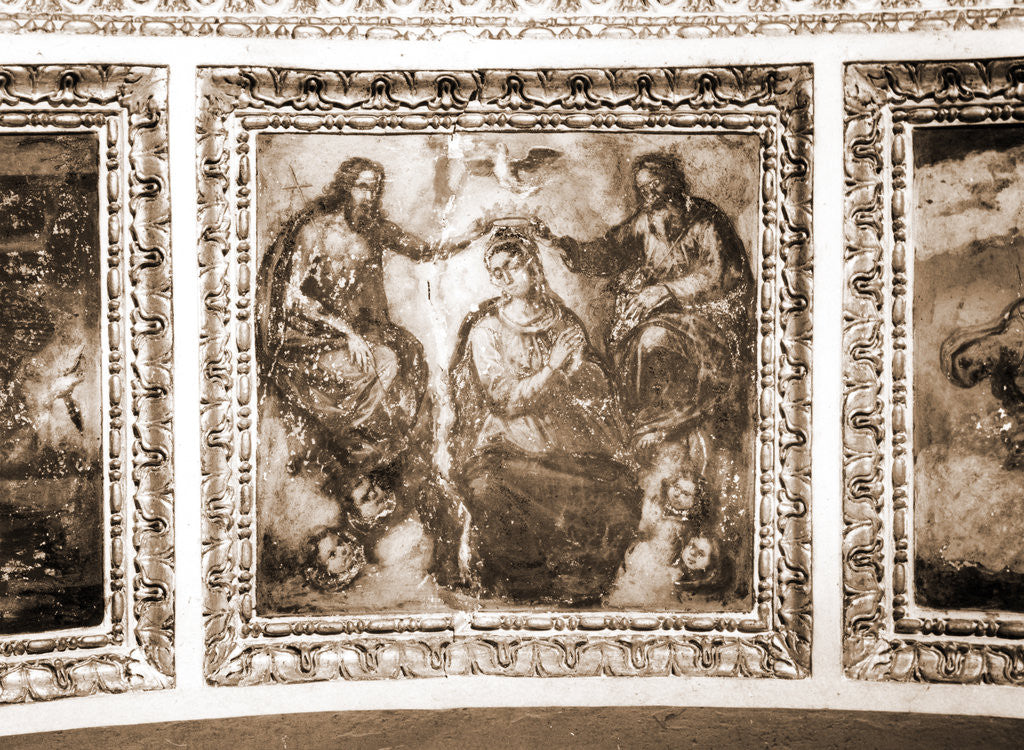 Detail of Madonna delle Grazie, Alanno, Abruzzo by Anonymous