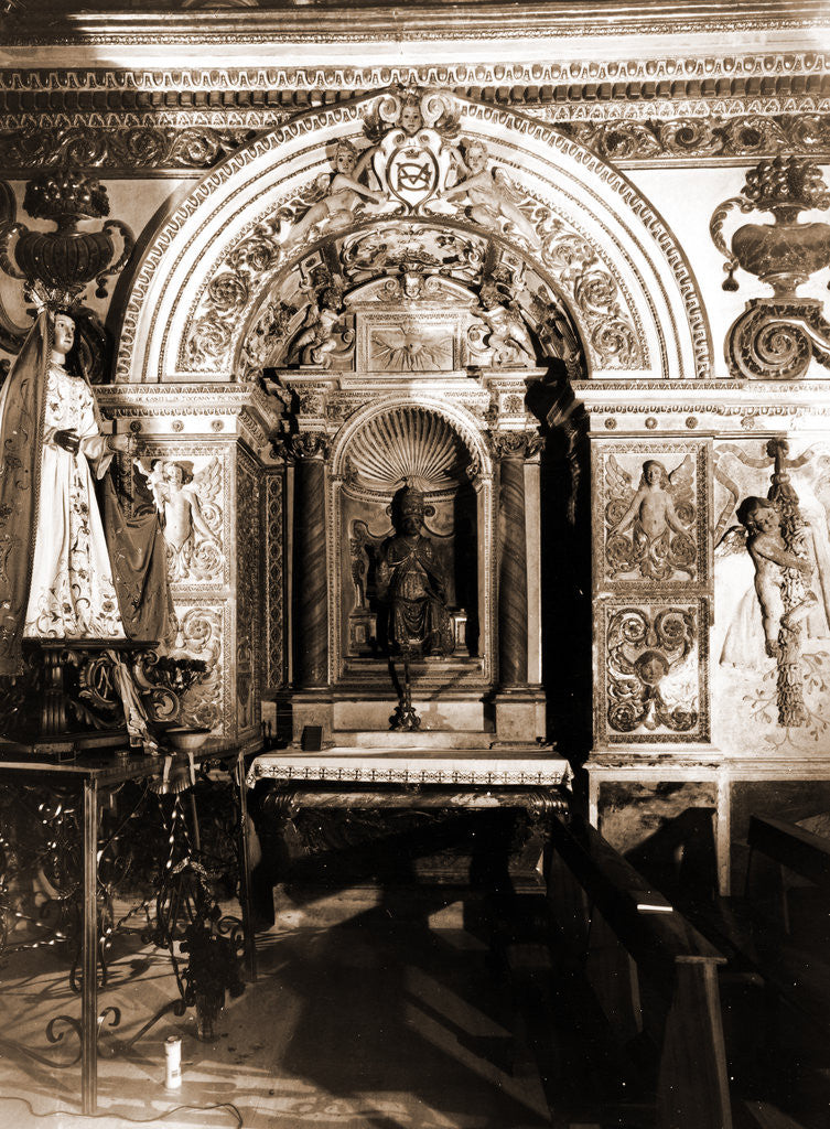 Detail of Madonna delle Grazie, Alanno, Abruzzo by Anonymous