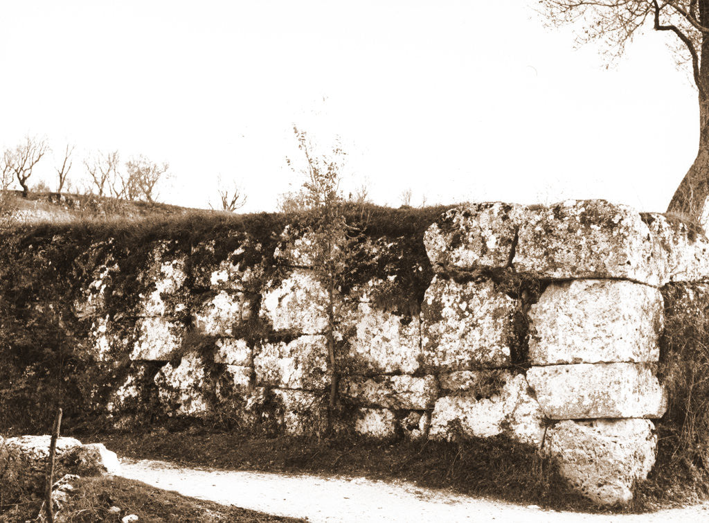 Detail of General views, Alba Fucens, Abruzzo by Anonymous