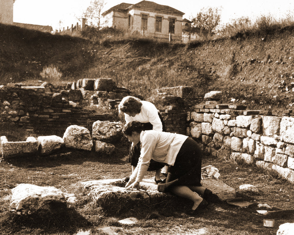 Detail of General views, Alba Fucens, Abruzzo by Anonymous