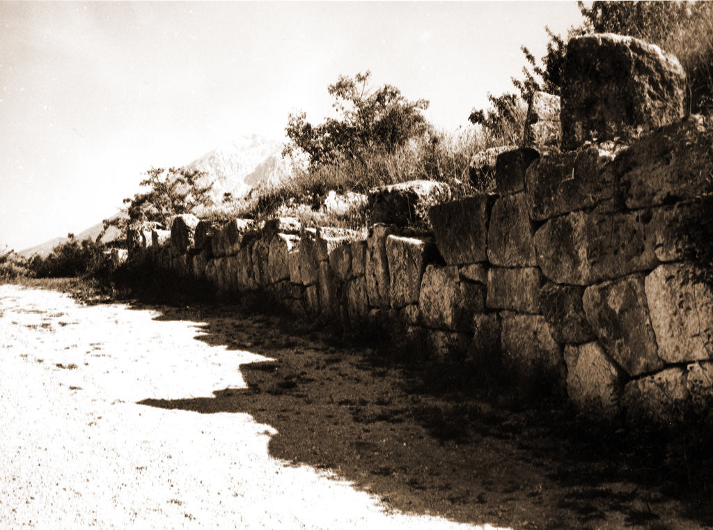Detail of General views, Alba Fucens, Abruzzo by Anonymous