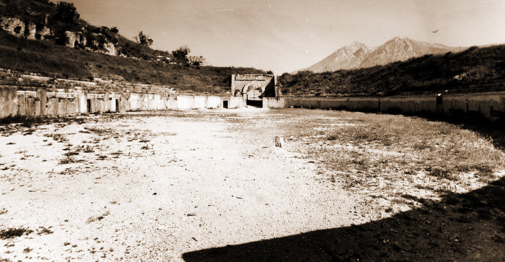 Detail of General views, Alba Fucens, Abruzzo by Anonymous
