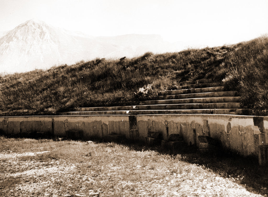 Detail of General views, Alba Fucens, Abruzzo by Anonymous