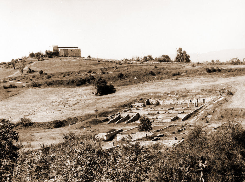 Detail of General views, Alba Fucens, Abruzzo by Anonymous