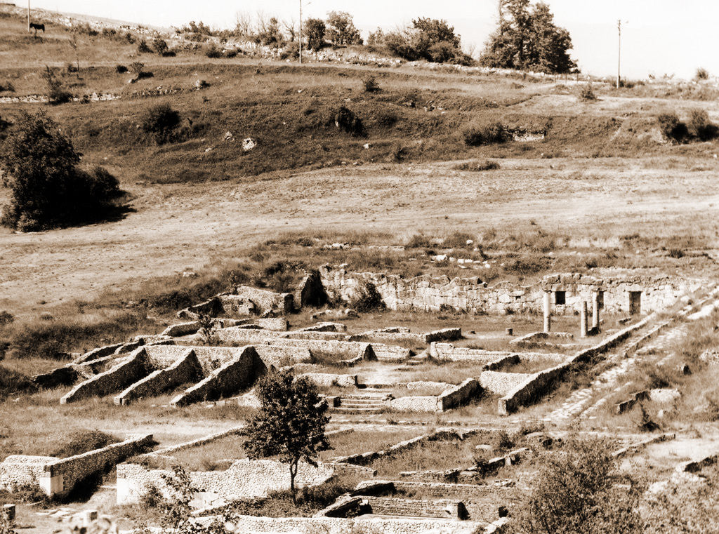 Detail of General views, Alba Fucens, Abruzzo by Anonymous