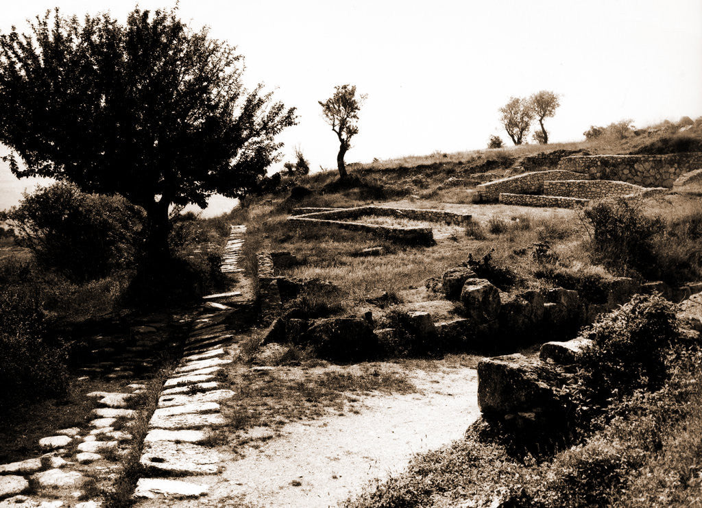 Detail of General views, Alba Fucens, Abruzzo by Anonymous