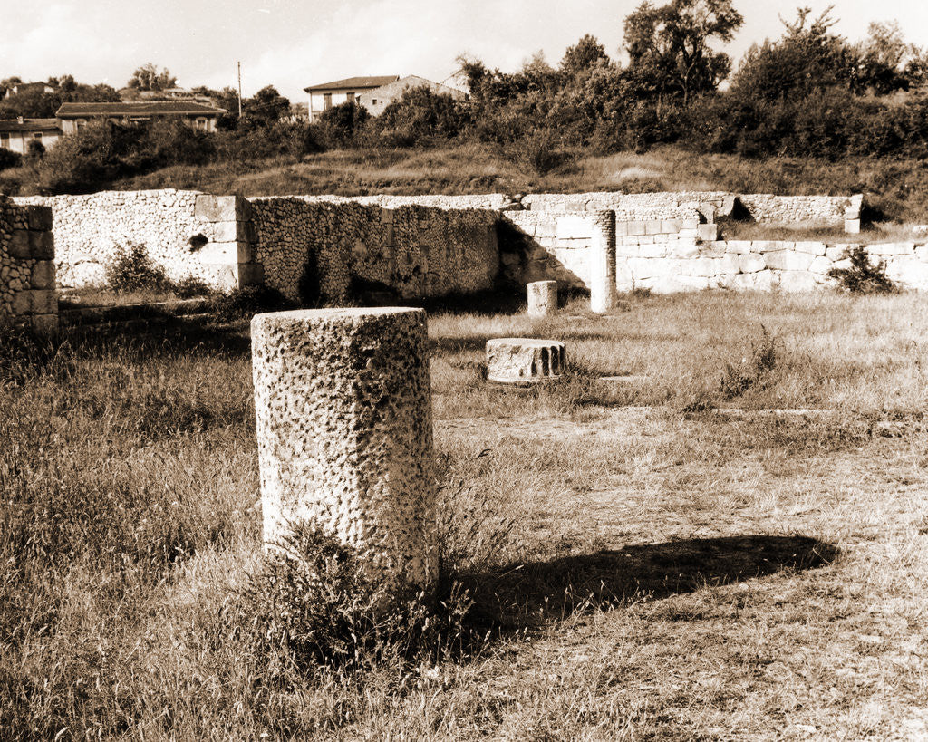 Detail of General views, Alba Fucens, Abruzzo by Anonymous