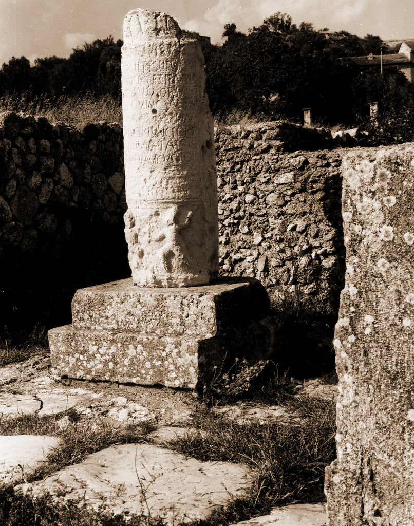 Detail of General views, Alba Fucens, Abruzzo by Anonymous