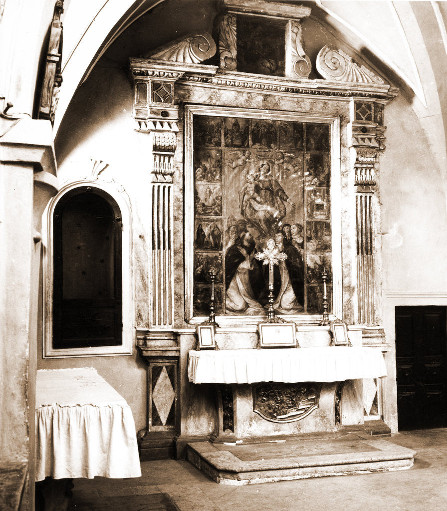 Detail of S. Maria Assunta, Assergi, L'Aquila, Abruzzo by Anonymous