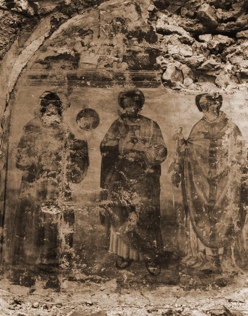 Detail of S. Maria Assunta, Assergi, L'Aquila, Abruzzo by Anonymous