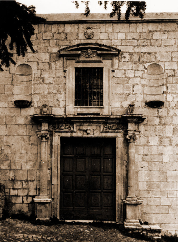 Detail of S. Maria Assunta, Assergi, L'Aquila, Abruzzo by Anonymous