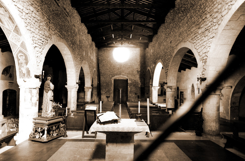 Detail of S. Maria Assunta, Assergi, L'Aquila, Abruzzo by Anonymous