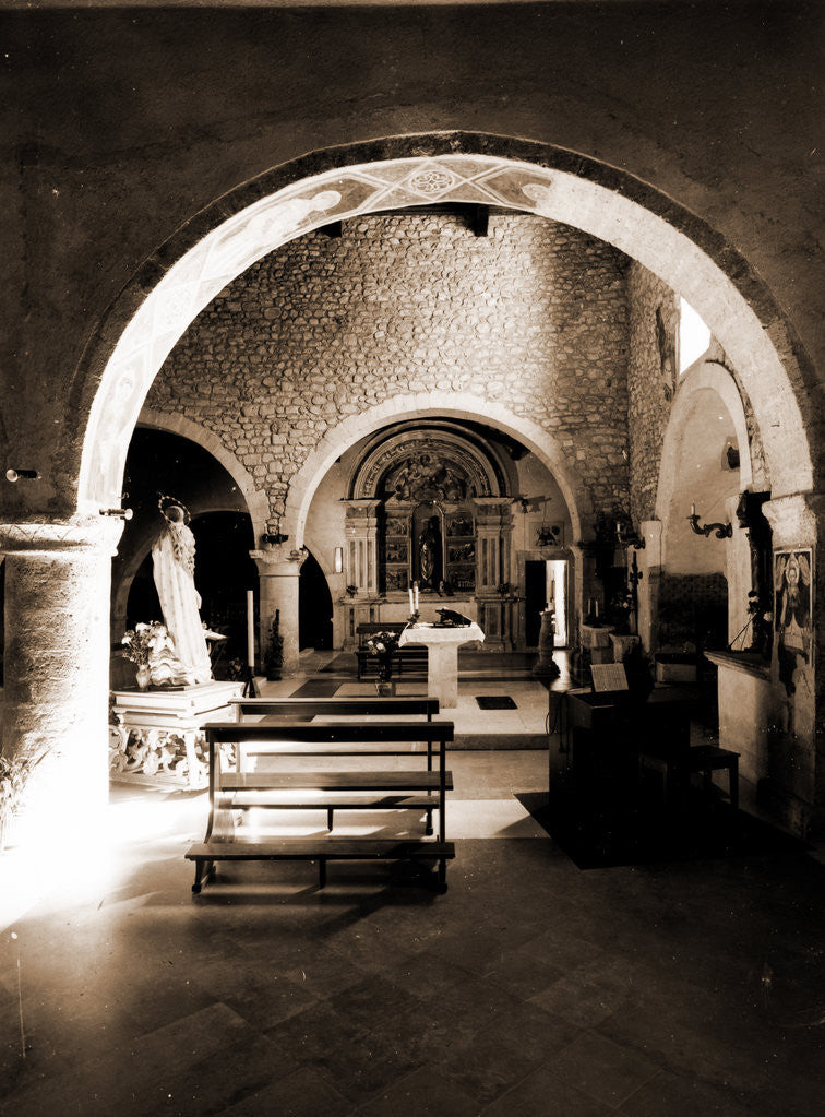 Detail of S. Maria Assunta, Assergi, L'Aquila, Abruzzo by Anonymous