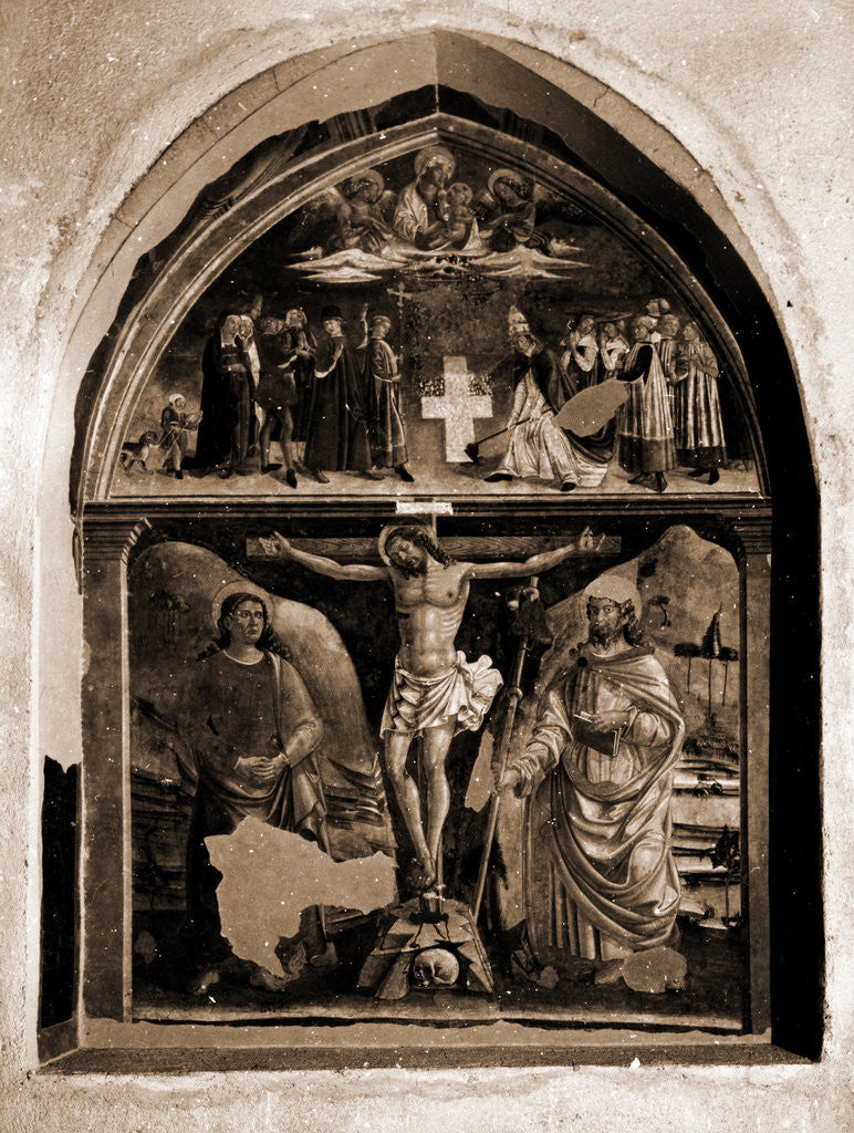 Detail of S. Maria Assunta, Assergi, L'Aquila, Abruzzo by Anonymous