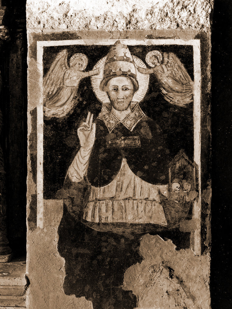 Detail of S. Maria Assunta, Assergi, L'Aquila, Abruzzo by Anonymous