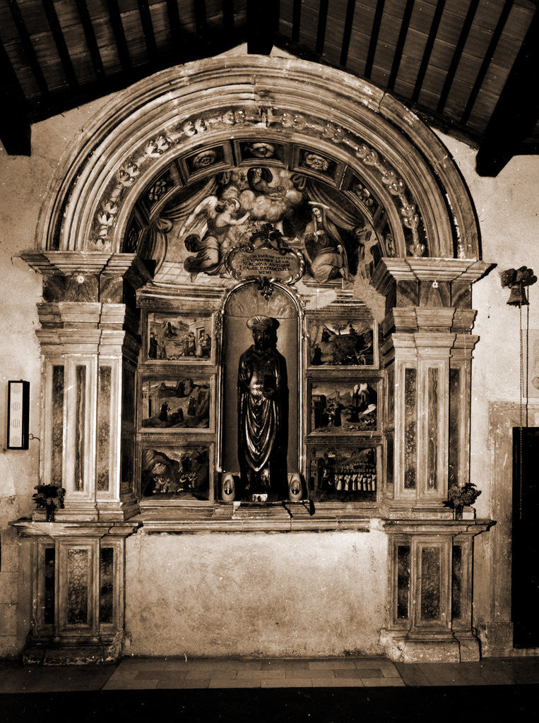 Detail of S. Maria Assunta, Assergi, L'Aquila, Abruzzo by Anonymous