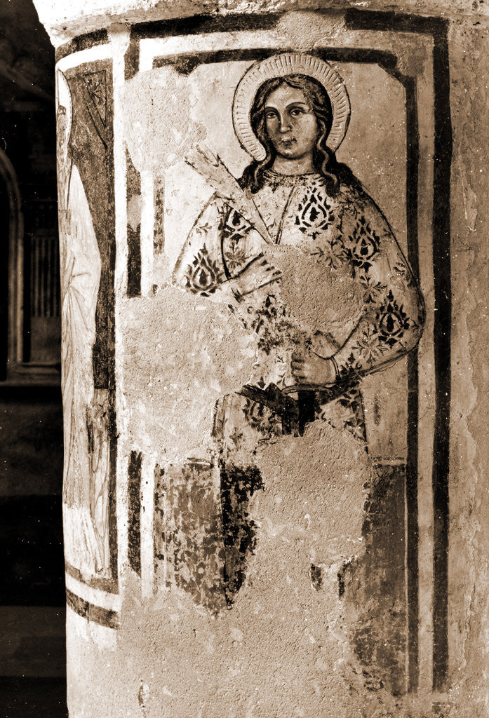Detail of S. Maria Assunta, Assergi, L'Aquila, Abruzzo by Anonymous