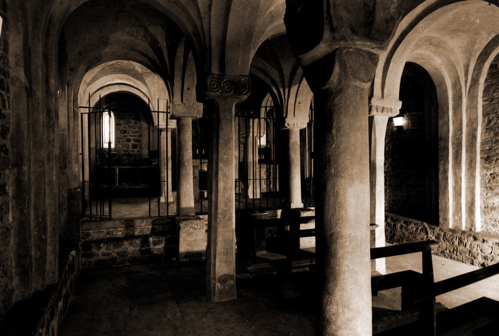 Detail of S. Maria Assunta, Assergi, L'Aquila, Abruzzo by Anonymous