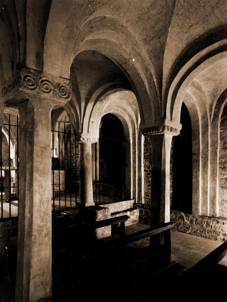 Detail of S. Maria Assunta, Assergi, L'Aquila, Abruzzo by Anonymous