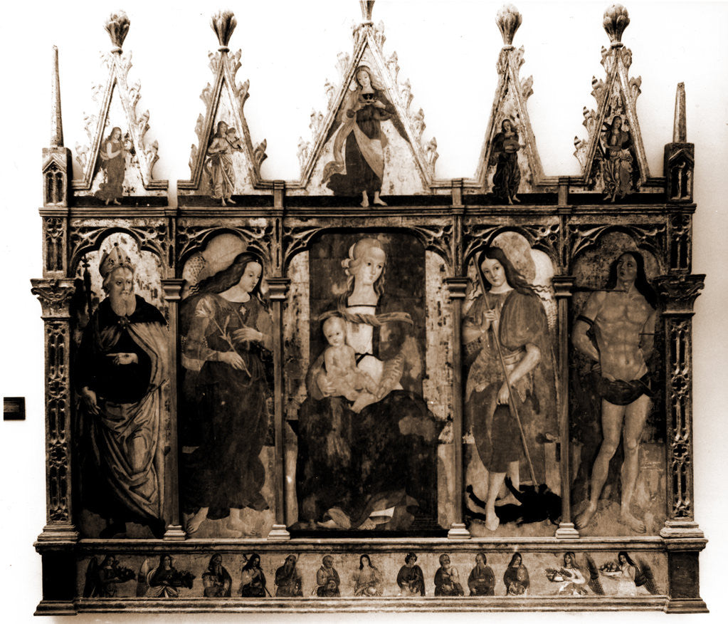 Detail of Museo Nazionale d'Abruzzo, L'Aquila, L'Aquila, Abruzzo by Anonymous