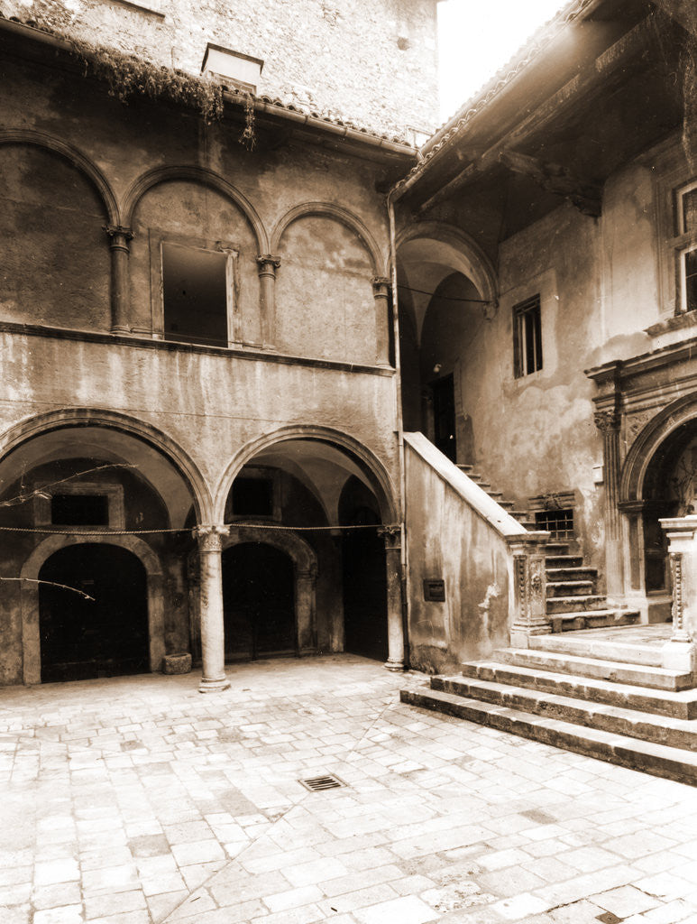 Detail of Palazzo Fiori, L'Aquila, L'Aquila, Abruzzo by Anonymous